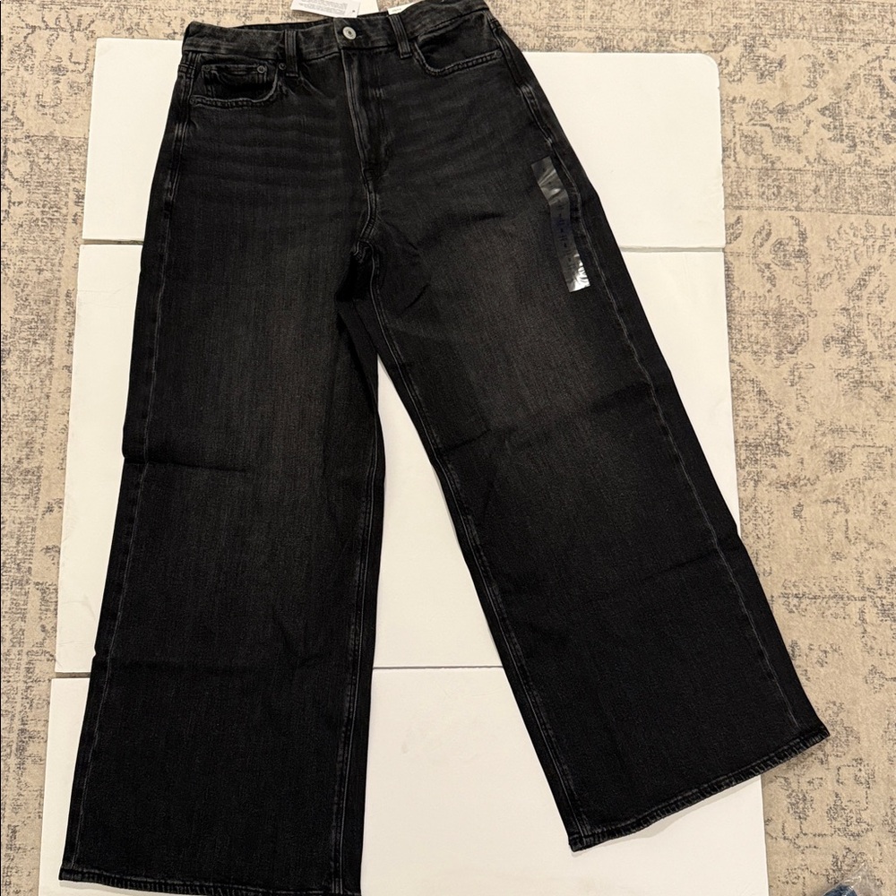 American Eagle Outfitters Black Flare Jeans